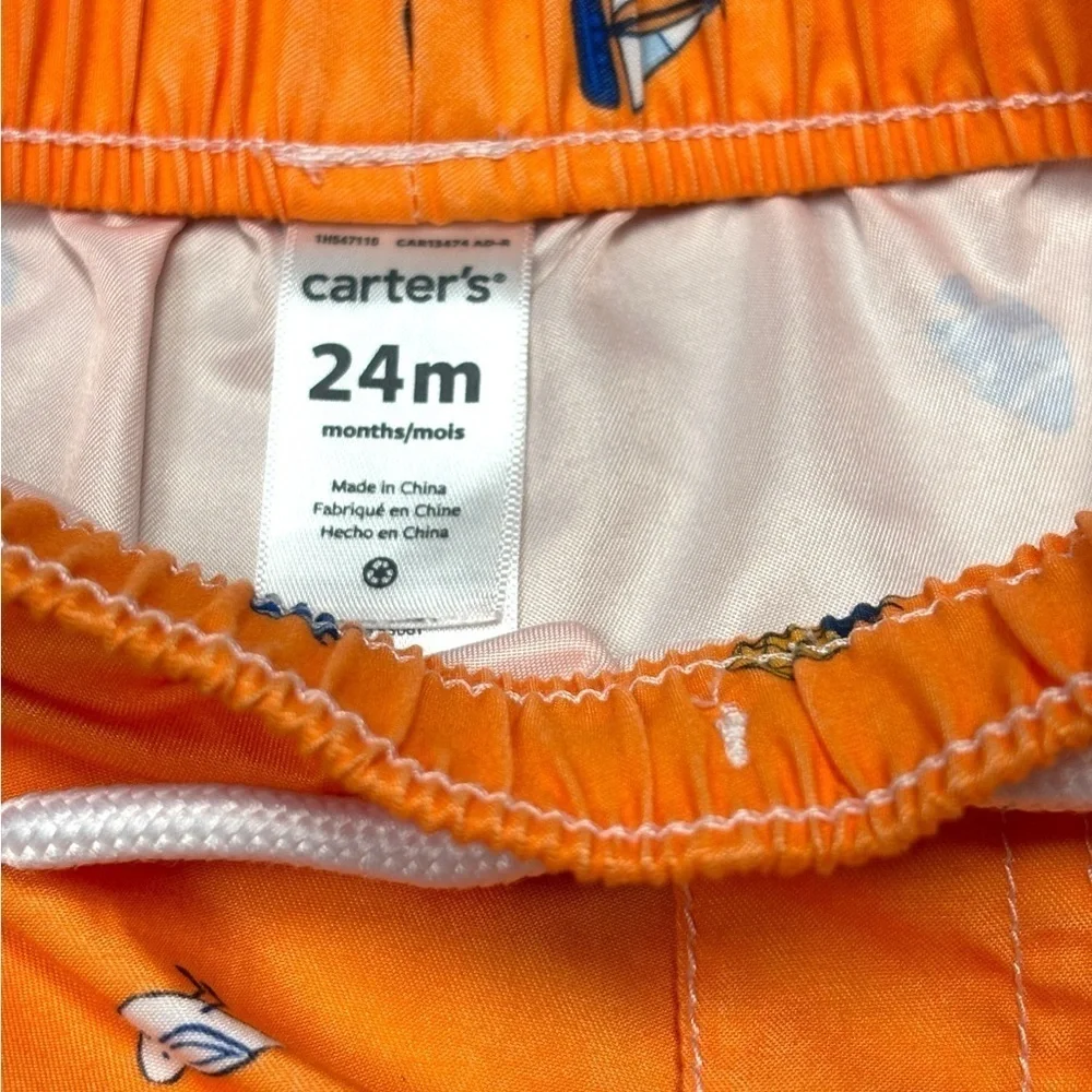 Set of 2T Wonder Nation & Carter’s Swim Shorts. Exlt cndtn. 15% off w 2+ bundle